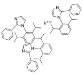 三[1-(2,6-二异丙基苯基)-2-苯基-1H-咪唑]合铱  