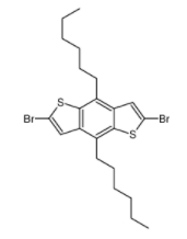 2,6-二溴-4,8-双(己氧基)-苯并[1,2-b:4,5-b’]二噻吩  