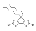 	2,6-二溴-4,4-二己基-4H-硅杂环戊二烯并[3,2-b:4,5-b’]二噻吩  