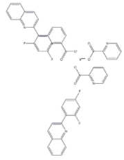  双(2-(2,4-二氟苯基)喹啉铱)吡啶甲酸  