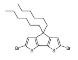	2,6-二溴-4,4-二己基-4H-环戊[2,1-b; 3,4-b']二噻吩  