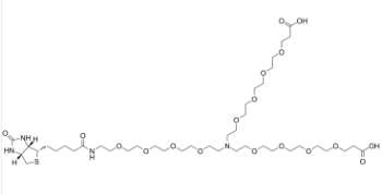 2112731-48-1；N-(Biotin-peg4)-n-bis(peg4-acid)；N-（生物素肽4）-N-双（peg4酸）