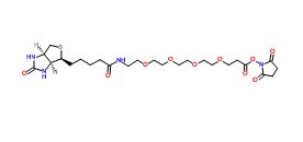 Biotin-PEG4-NHS ester；459426-22-3；15-生物素-氨基-4,7,10,13-二氧杂壬酸N-羟基琥珀酰亚胺