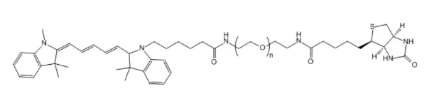 Cy5-PEG-Biotin；CY5-聚乙二醇-生物素；可定制