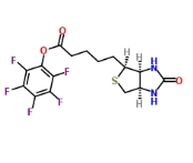 120550-35-8  Biotin-PFP ester  (+)-生物素-PFP-酯 五氟苯酚生物素酯