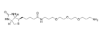 1374658-86-2  Biotin-PEG3-C3-NH2 生物素-三聚乙二醇-氨基   一种 PROTAC linker,属于 PEG 类