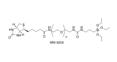 Biotin-PEG-triethoxysilane (MW 5000)   生物素-聚乙二醇-三乙氧基硅烷  PROTAC linker