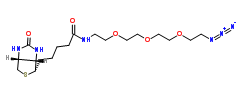 CAS：875770-34-6；Biotin-PEG3-azide