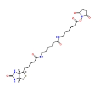 89889-52-1 Biotin-LC-LC-NHS   N -[6-(生物素氨基)己酰基]-6-氨基己酸N-琥珀酰亚胺酯