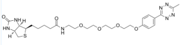 Biotin-PEG4-methyltetrazine,1835759-81-3，生物素 PEG4 甲基四嗪