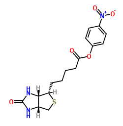 (+)-生物素 4-硝基苯酯，(+)-Biotin-ONP ((+)-Biotin 4-nitrophenyl ester)