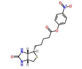 (+)-生物素4-硝基苯酯；33755-53-2；(+)-Biotin-ONP
