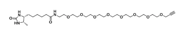 脱硫生物素-八聚乙二醇-炔基，Desthiobiotin-PEG8-Alkyne