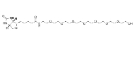 Biotin-PEG8-OH，2182601-20-1，Biotin-PEG8-alcohol