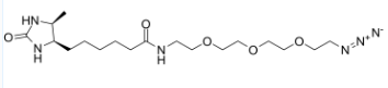 Azide-PEG3-Desthiobiotin；去硫生物素-PEG3-叠氮化物