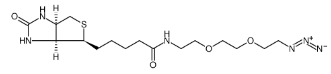 Biotin-PEG2-CH2CH2N3；945633-30-7；(+)-Biotin-PEG2-azide
