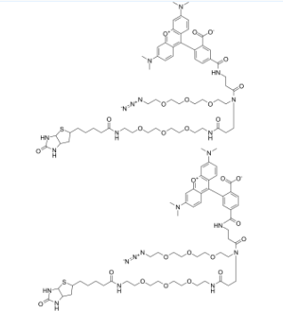 1797415-74-7；TAMRA-Azide-PEG-biotin；四甲基罗丹明生物素叠氮