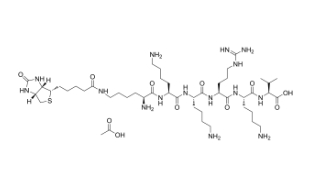 Biotin-KKKRKV acetate