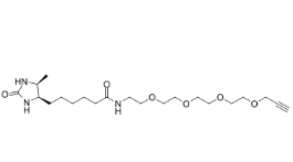 1951424-89-7；Desthiobiotin-PEG4-propargyl；脱硫生物素-四聚乙二醇-丙炔基	