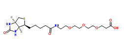 Biotin-PEG3-acid；252881-76-8；(+)-生物素-PEG 3 -丙酸