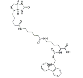Fmoc-Lys(Biotin-Lc)-0H  