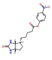 CAS:33755-53-2 (+)-生物素4-硝基苯酯 (+)-Biotin-ONP PROTAC linker
