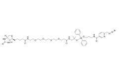生物素-四聚乙二醇-DADPS-吡啶甲基-叠氮	2599839-59-3	        Biotin-PEG4-dialkoxydiphenylsilane-picolylazide