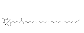 Biotin-PEG7-azide、1334172-75-6、生物素-七聚乙二醇-叠氮