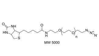 Biotin-PEG23-N3、956494-20-5、生物素-PEG23-叠氮化物