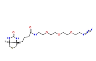 Biotin-PEG4-N3、875770-34-6、N-[2-[2-[2-(2-叠氮乙氧基)乙氧基]乙氧基]乙基]生物素胺