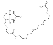 （+）-Biotin-PEG4-CH2CH2COOH；721431-18-1；生物素-聚乙二醇-丙二酸