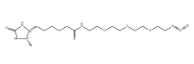 脱硫代生物素-TEG 叠氮化物，Desthiobiotin-PEG3-Azide，CAS:1306615-47-3