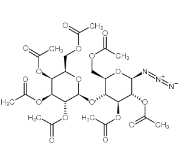 七-O-乙酰基-β-乳糖苷叠氮化物，CAS:30854-62-7