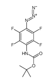 4-(N-叔丁氧羰基氨基)四氟苯叠氮化物，CAS:294187-76-1，4-(N-tert-Butoxycarbonylamino)tetrafluorophenylazide