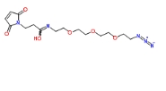 Azido-PEG3-Maleimide，cas:1858264-36-4，叠氮-三聚乙二醇-马来酰亚胺