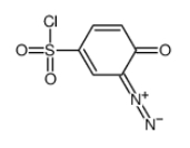 CAS号：36451-08-8，1,2-苯醌-2-二叠氮化物-4-磺酰氯，4-chlorosulfonyl-2-diazoniophenolate