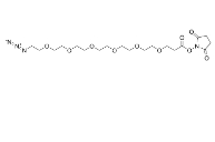 Azido-PEG6-NHS，cas:2055014-64-5，叠氮-六聚乙二醇-活化脂
