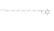 Azido-PEG6-TFP ester，cas:1818294-50-6，叠氮-六聚乙二醇-TFP酯