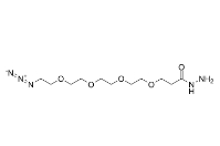 cas:2170240-96-5，Azido-PEG4-hydrazide HCl Salt，盐酸叠氮-四聚乙二醇-肼盐