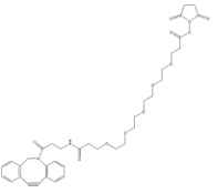 cas：1378531-80-6，DBCO-PEG5-NHS Ester，二苯基环辛炔-五聚乙二醇-活性酯