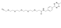 Methyltetrazine-amido-PEG5-alkyne，CAS:2322322-23-4