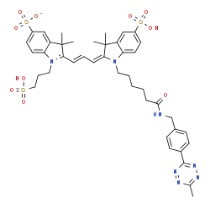 Sulfo-Cy3-Methyltetrazine，Sulfo-Cy3-Tetrazine，CAS:1801924-47-9