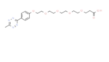 cas:1802907-91-0，Methyltetrazine-PEG4-Acid，甲基四嗪-四聚乙二醇-羧酸