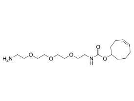cas:1800507-93-0，TCO-PEG3-amine，反式环辛烯-三聚乙二醇-氨基