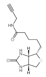 CAS号：773888-45-2，Biotin alkyne，生物素偶联炔基