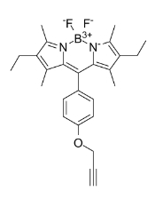 CAS号：1173281-82-7 ，BODIPY-X-Alkyne，氟化硼二吡咯-X-炔基