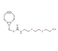 cas:1807501-85-4，endo-BCN-PEG2-alcohol，endo-环丙烷环辛炔-二聚乙二醇-乙醇