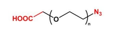 羧基聚乙二醇叠氮、COOH-PEG-N3、COOH-PEG-azide、carboxyl-PEG-N3