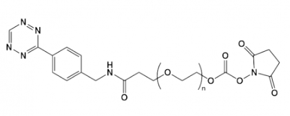 Tetrazine-PEG-NHS；四嗪-聚乙二醇-活性酯