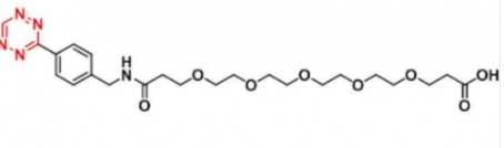 Tetrazine-PEG5-COOH、四嗪-五乙二醇-羧基